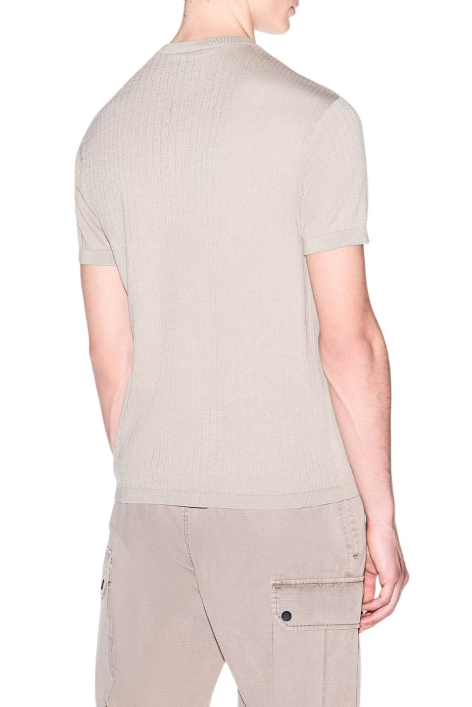 Мужской Armani Exchange Джемпер из хлопка (цвет ), артикул XM002439-AF22249 | Фото 4