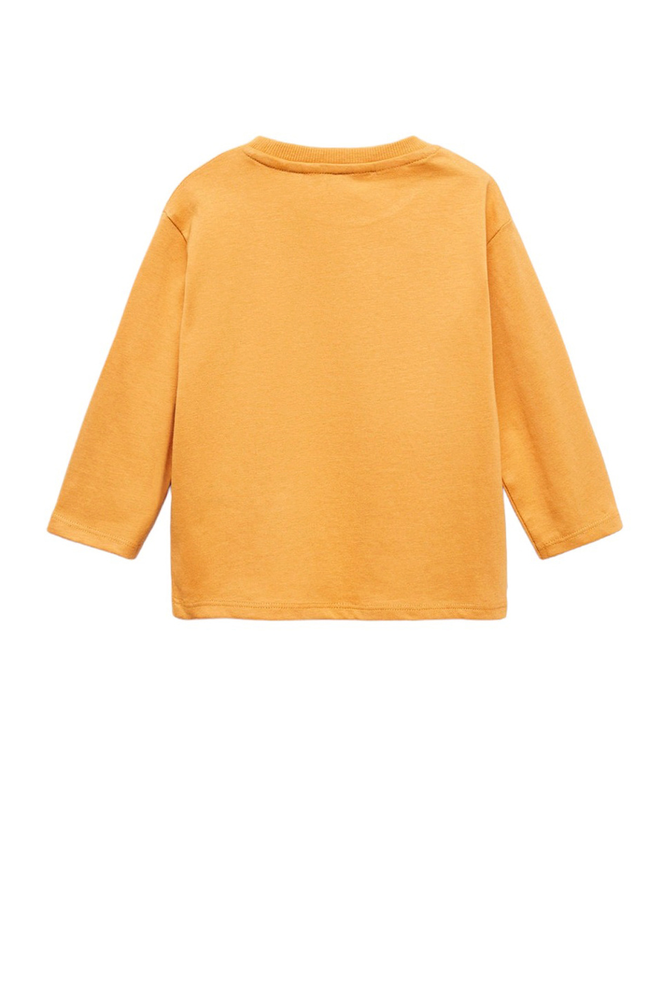 Малышам мальчикам Mango Kids Лонгслив STITCH из натурального хлопка (цвет ), артикул 57004019 | Фото 2