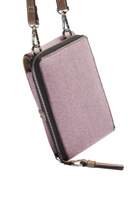 Войлочный чехол для мобильного телефона|Основной цвет:Розовый|Артикул:191179 | Фото 2