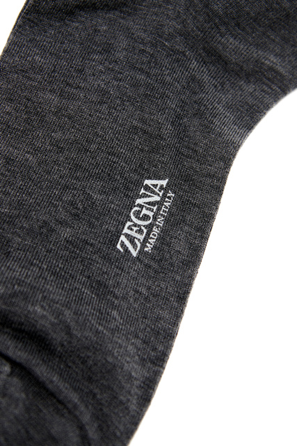 Носки с мелким логотипом|Основной цвет:Серый|Артикул:N5V405260 | Фото 2