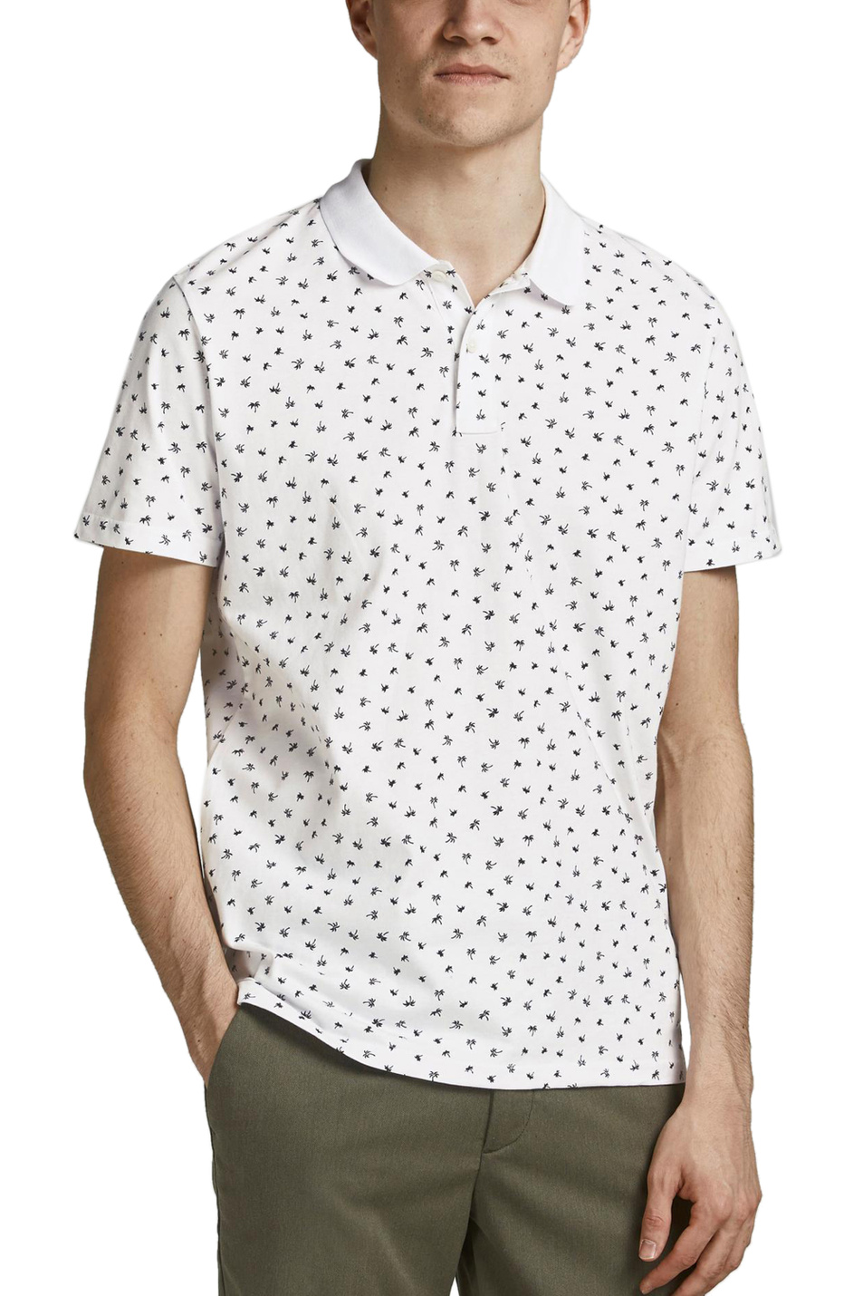 Jack & Jones Рубашка поло с принтом (цвет ), артикул 12182881 | Фото 3