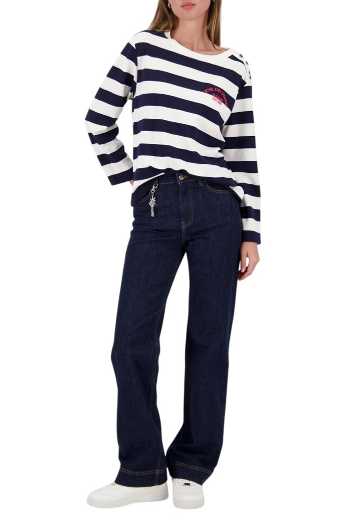 Женский Monari Джемпер в полоску (цвет ), артикул 410080 | Фото 2