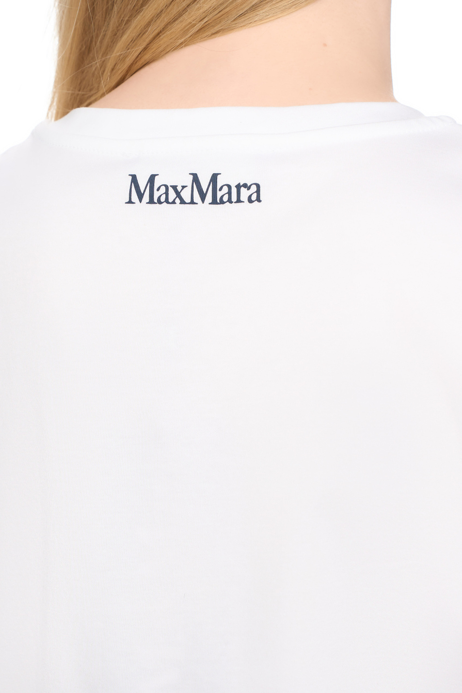 Женский Max Mara Футболка RING из хлопка (цвет ), артикул 2516941021 | Фото 6