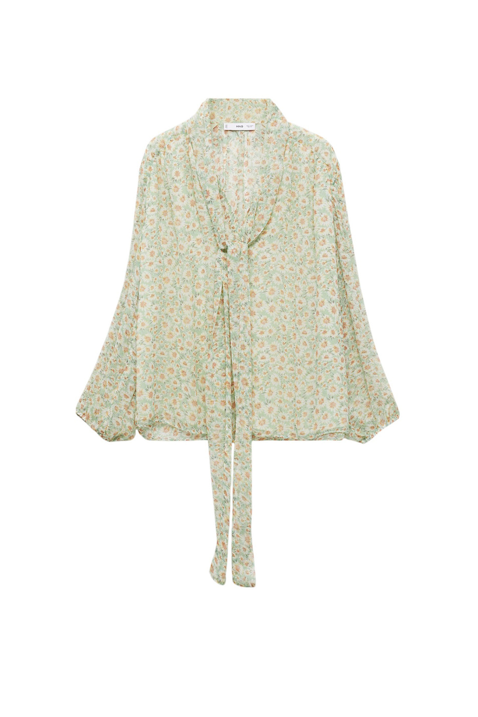 Женский Mango Блузка BELLE из вискозы (цвет ), артикул 87065745 | Фото 1