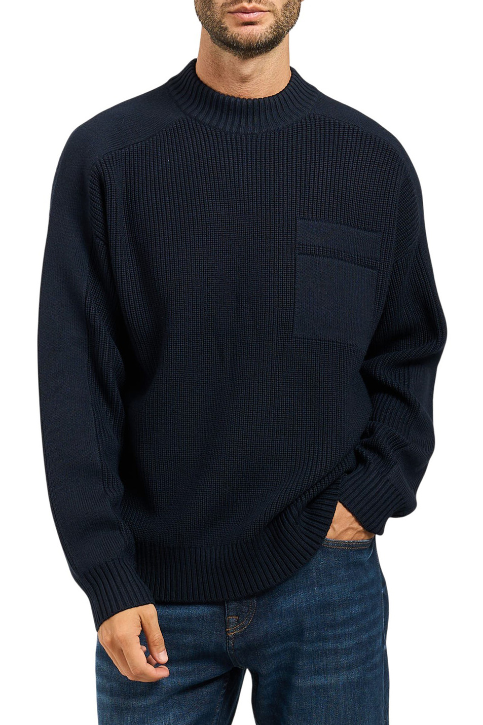 Мужской BOSS Джемпер Andern из смесовой шерсти (цвет ), артикул 50550515 | Фото 3