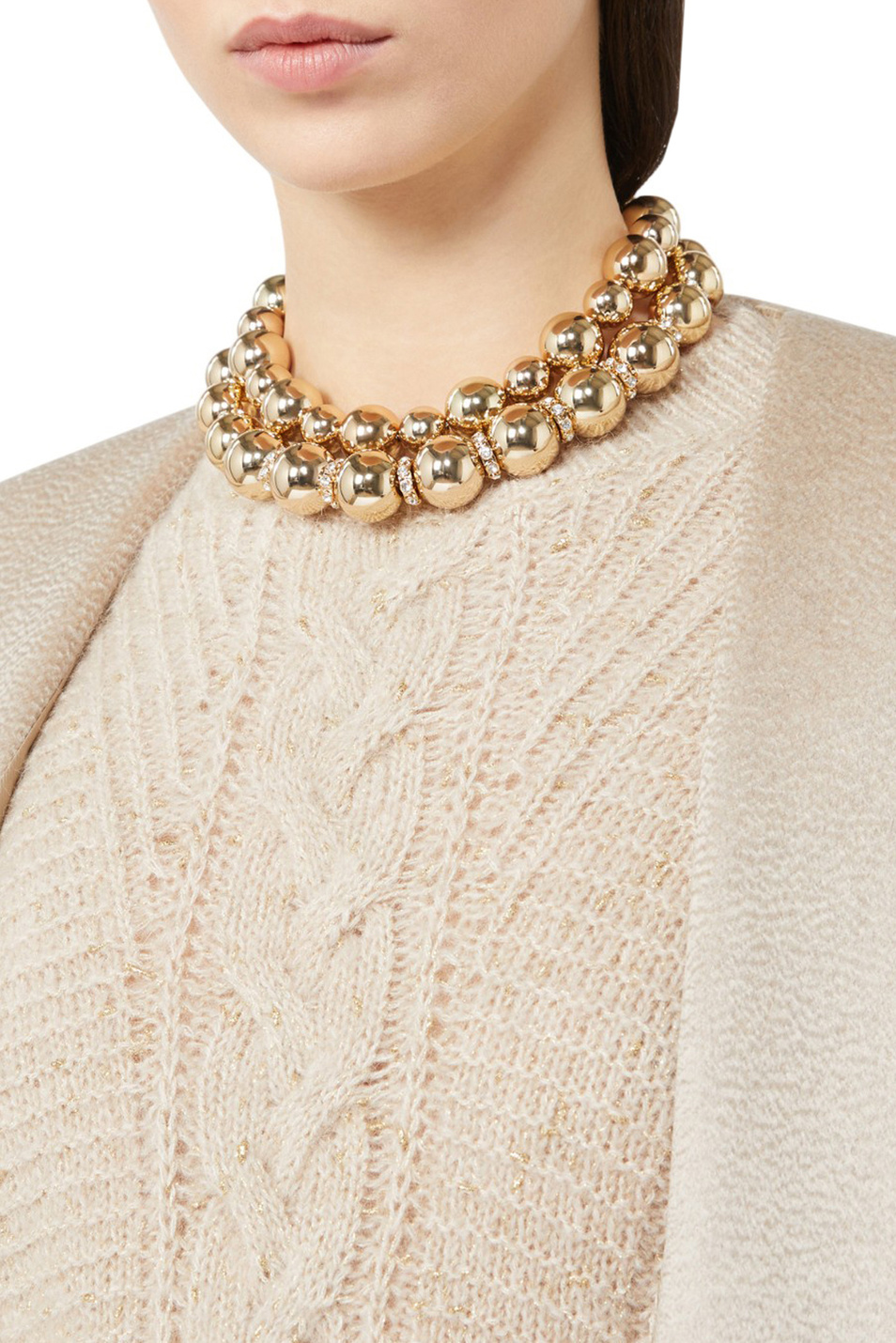 Ожерелье VELO из сфер|Основной цвет:Золотой Женский Max Mara Ожерелье VELO из сфер (цвет ), артикул 2526756012 | Фото 3