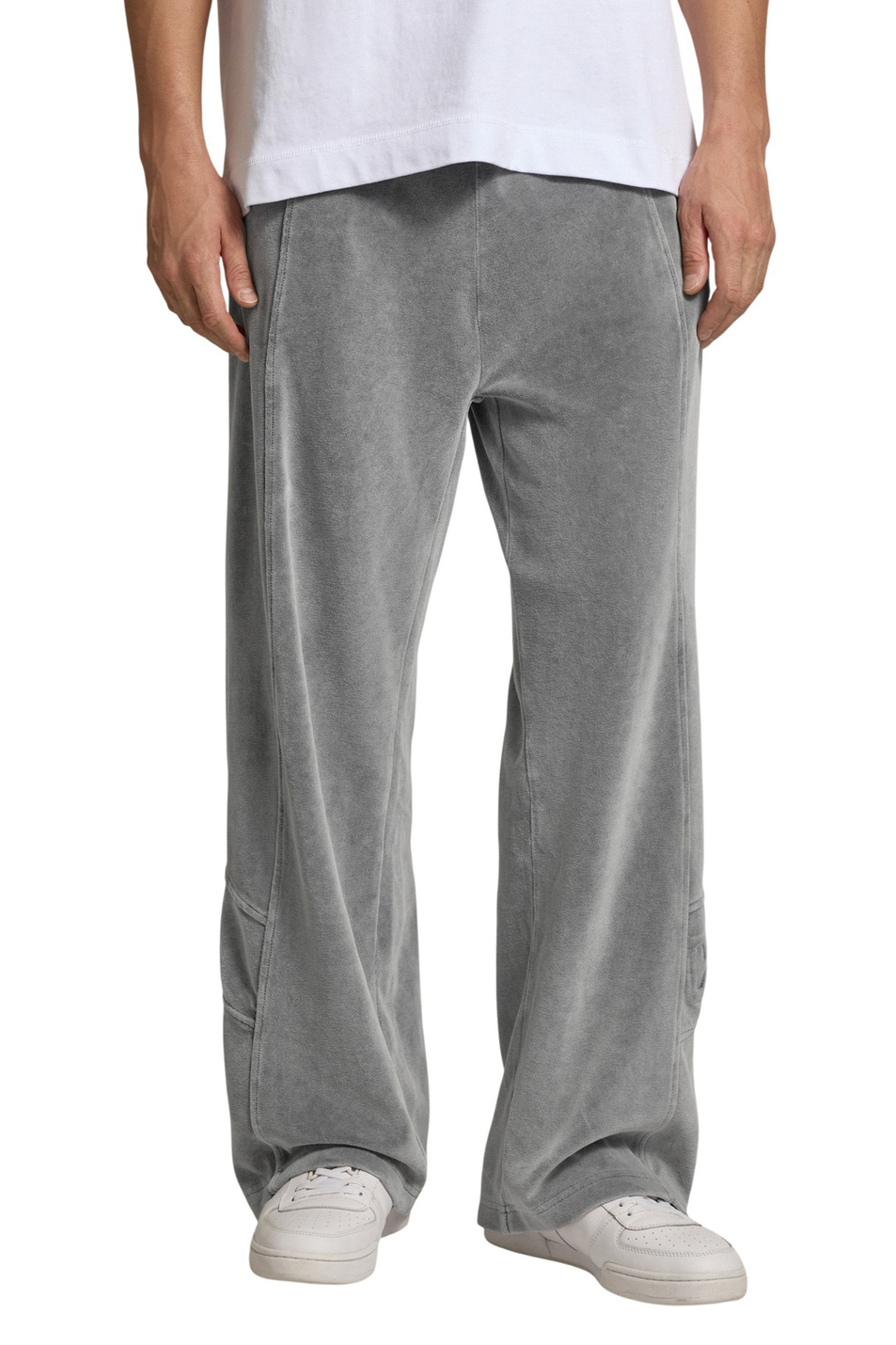 Брюки Delsoni с логотипом|Основной цвет:Серый Мужской HUGO Брюки Delsoni с логотипом (цвет ), артикул 50546702 | Фото 3