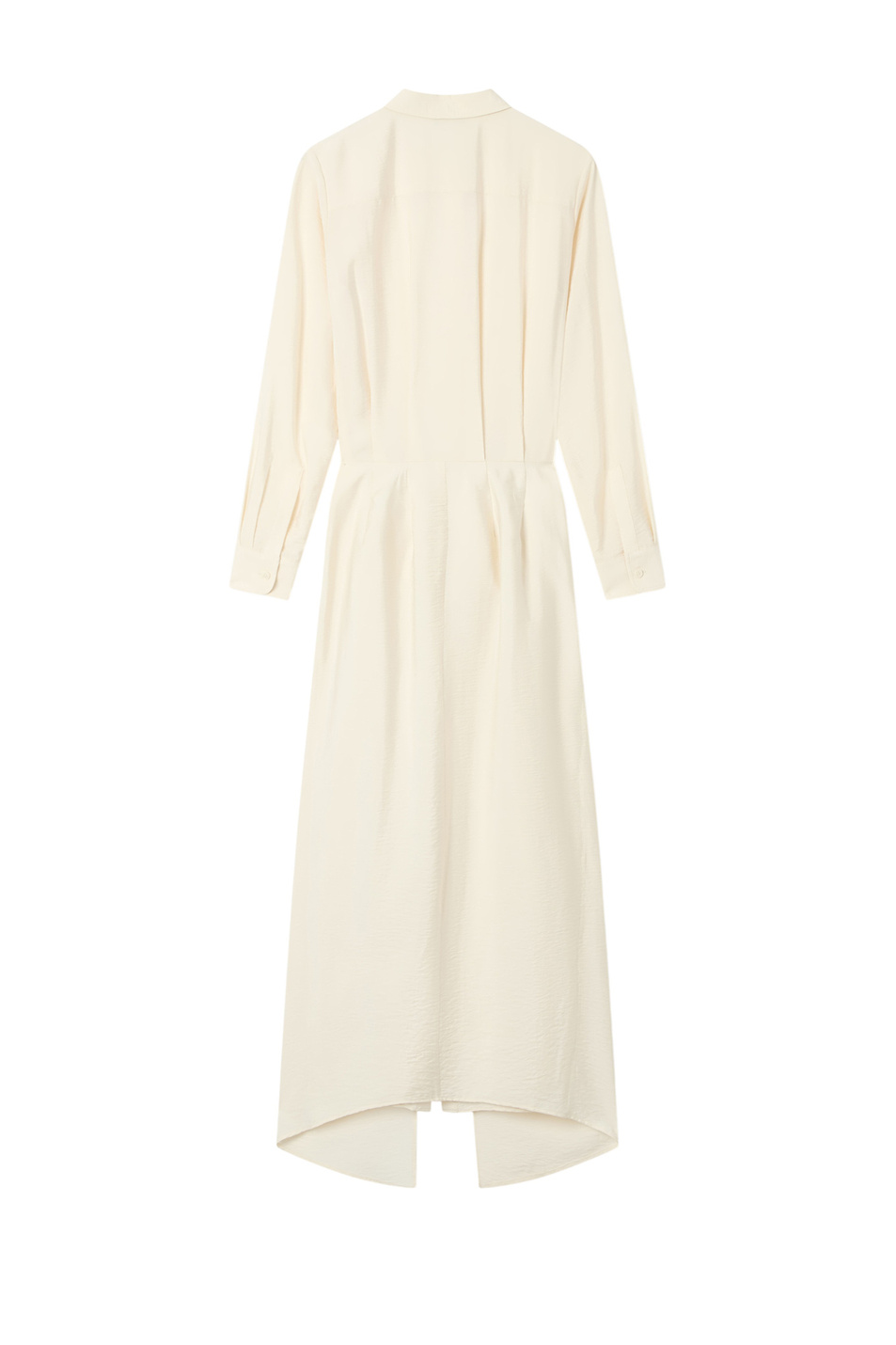 Платье с драпировкой|Основной цвет:Кремовый Женский Emporio Armani Платье с драпировкой (цвет ), артикул EW003310-AF20492 | Фото 2