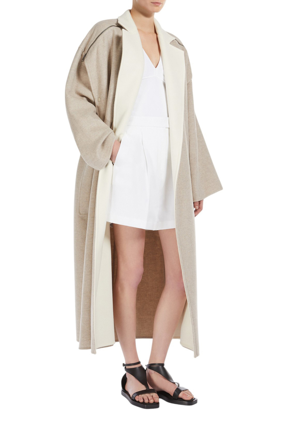 Женский Max Mara Шорты AMBURGO1234 из эластичного хлопка (цвет ), артикул 2511141043 | Фото 2