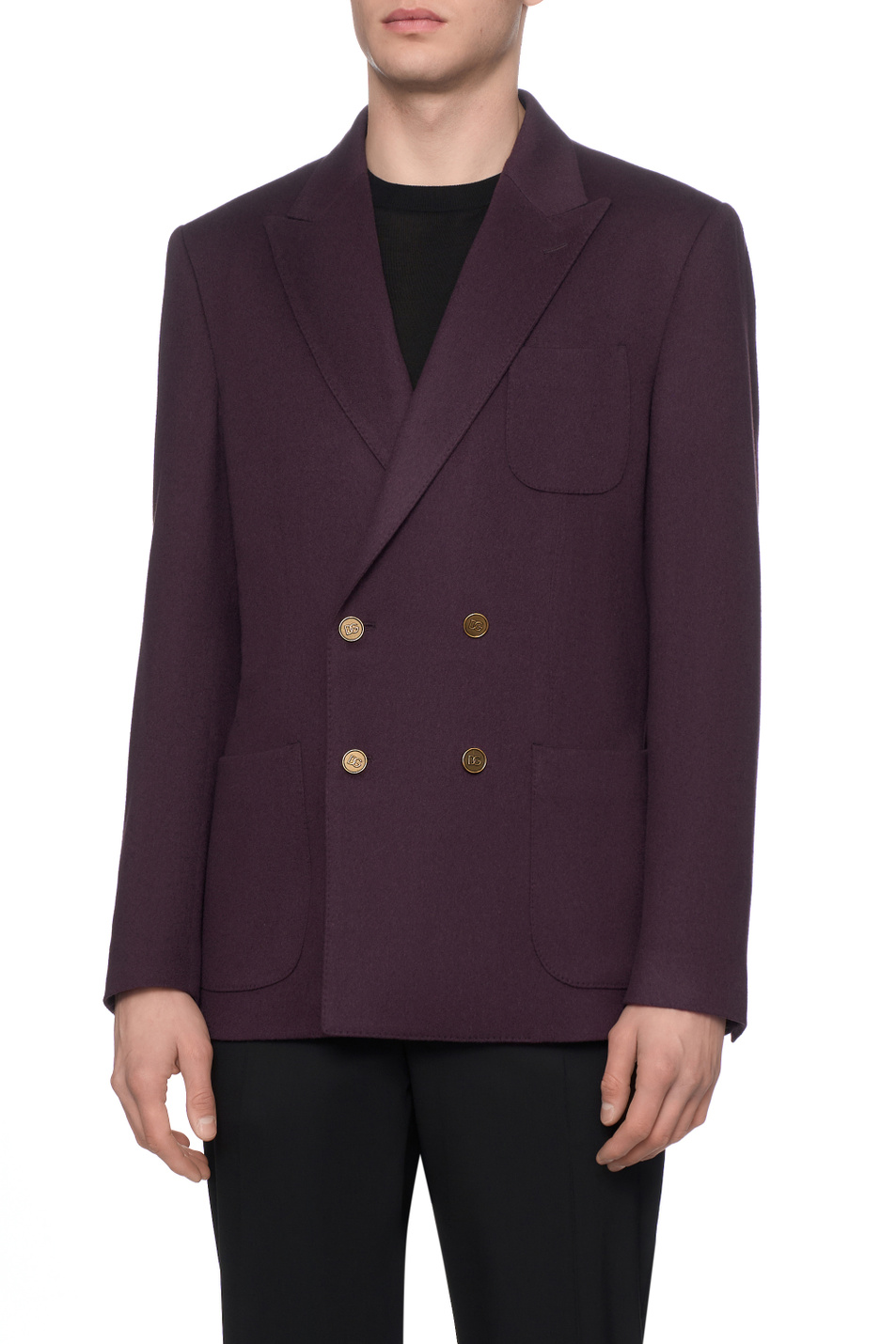 Мужской Dolce & Gabbana Пиджак из кашемира (цвет ), артикул G2NZ2T-GJ763 | Фото 4