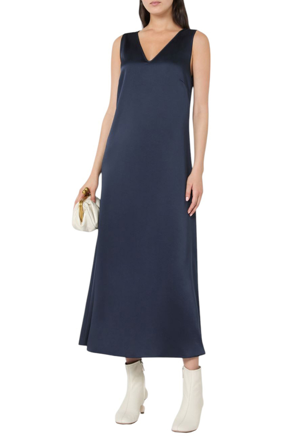 Женский Weekend Max Mara Платье OTTELIA из атласа (цвет ), артикул 2525226061 | Фото 3