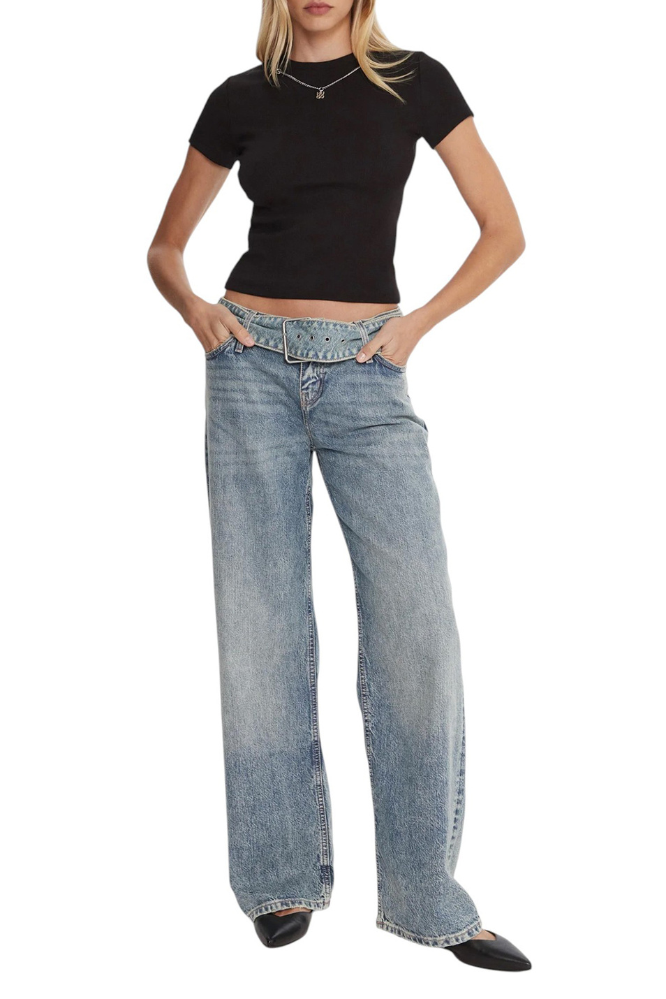 Женский HUGO Футболка Dannecy с подвеской (цвет ), артикул 50549392 | Фото 3