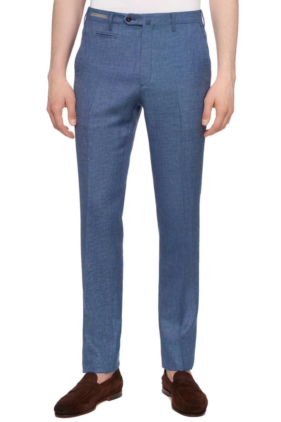 Мужской Corneliani Брюки из смесовой шерсти (цвет ), артикул 254B04-2518263 | Фото 4