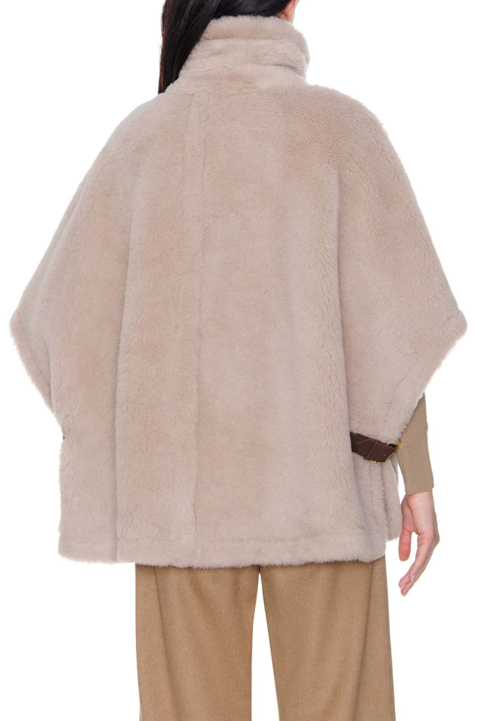 Женский Max Mara Пальто AGI1 из шерсти с добавлением шелка (цвет ), артикул 47361223 | Фото 7