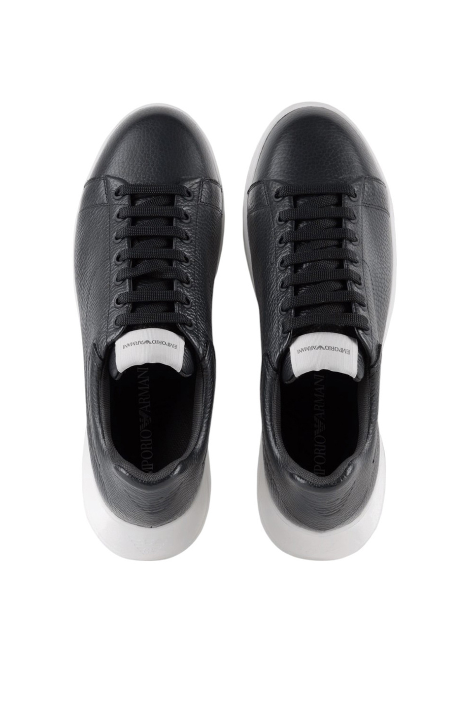 Мужской Emporio Armani Сникеры из натуральной кожи (цвет ), артикул EM003663-AF19999 | Фото 4