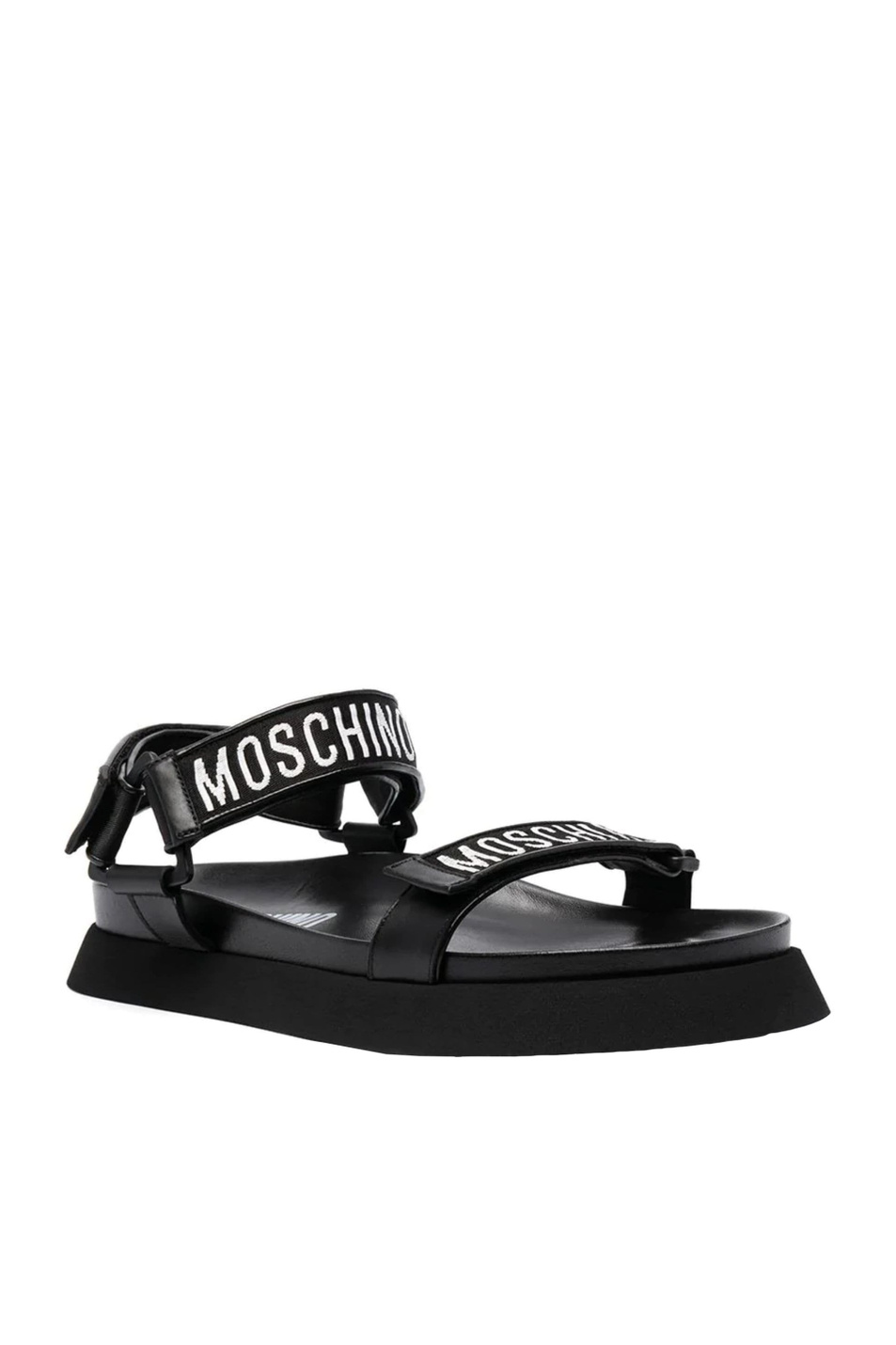 Мужской Moschino Сандалии с контрастным принтом (цвет ), артикул MB16024G1EGP0 | Фото 2