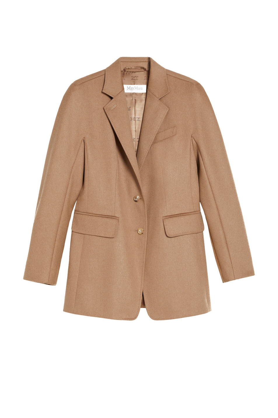 Однобортный пиджак ALPACA|Основной цвет:Бежевый Женский Max Mara Однобортный пиджак ALPACA (цвет ), артикул 10460513 | Фото 1