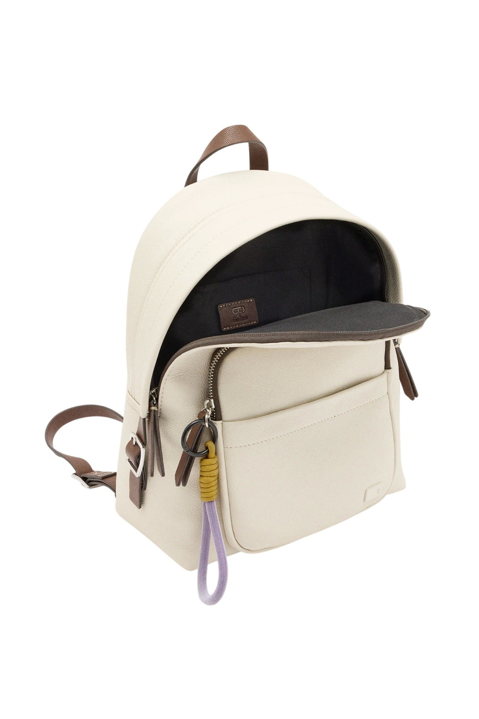 Рюкзак из искусственной кожи|Основной цвет:Кремовый Женский Parfois Рюкзак из искусственной кожи (цвет ), артикул 240198 | Фото 3