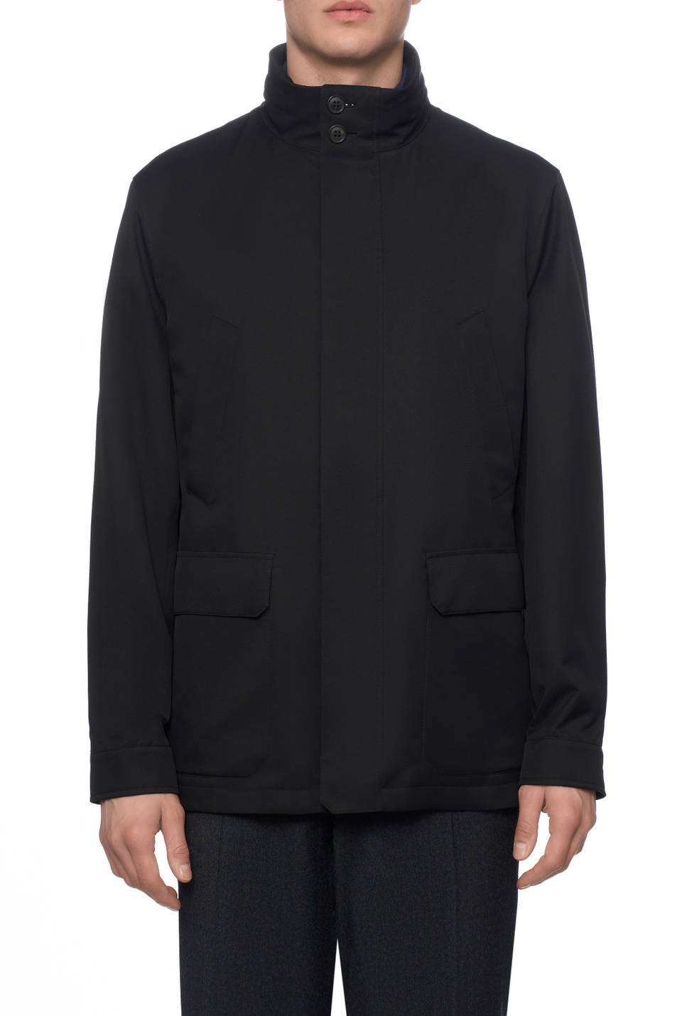 Мужской Zegna Куртка однотонная (цвет ), артикул UGTC5A2-G253-K09R | Фото 4