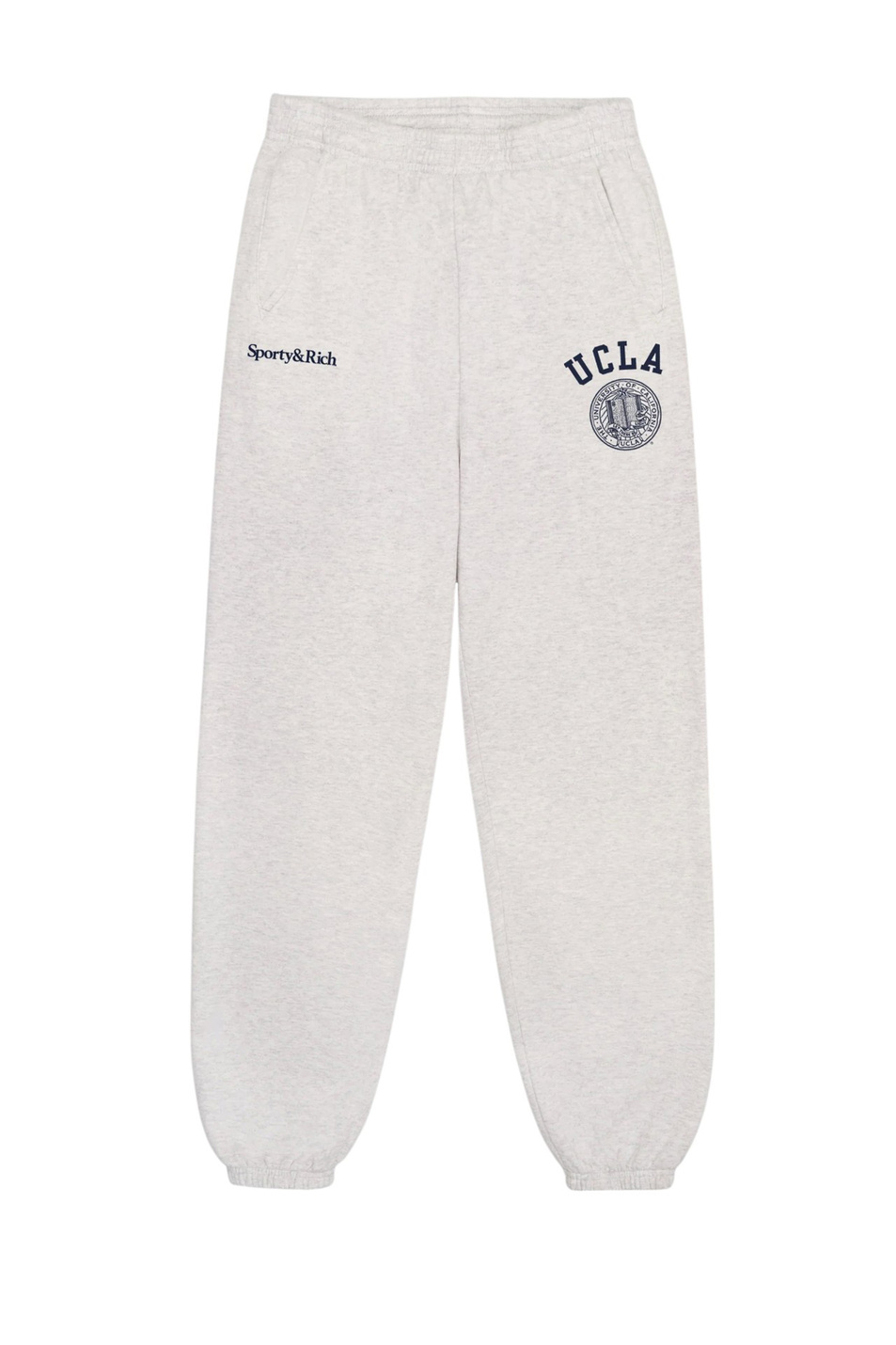 Женский Sporty & Rich Брюки из смесового хлопка (цвет ), артикул PA036615639GY03 | Фото 1