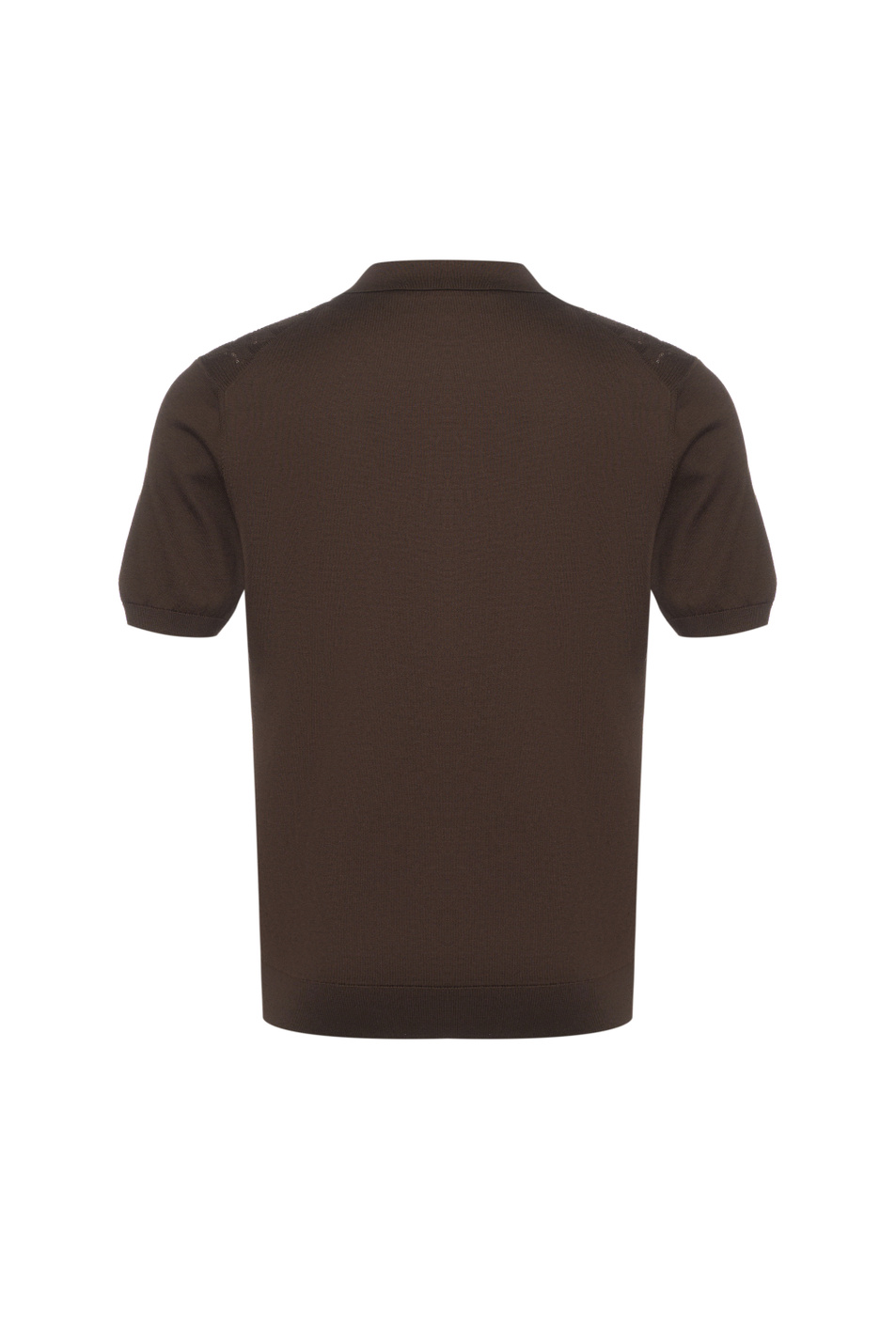 Мужской Corneliani Поло из шелка и хлопка (цвет ), артикул 27M554-2725167 | Фото 2