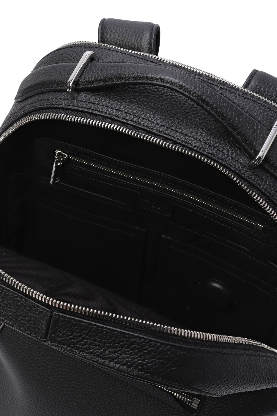 Рюкзак Madison из натуральной кожи|Основной цвет:Черный Мужской BOSS Рюкзак Madison из натуральной кожи (цвет ), артикул 50558479 | Фото 4