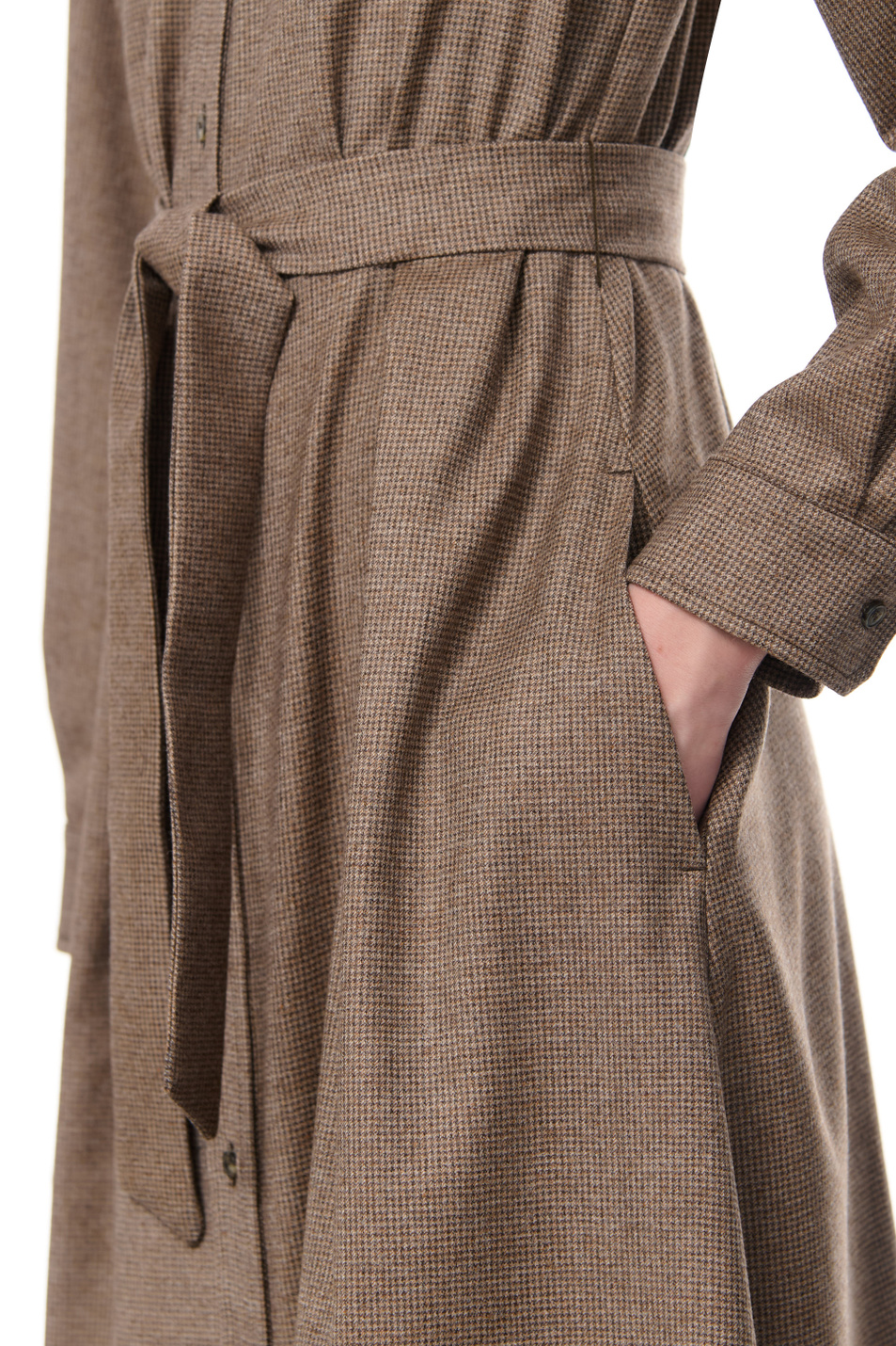 Женский Weekend Max Mara Платье-рубашка AURONZO с поясом (цвет ), артикул 2352260233 | Фото 6