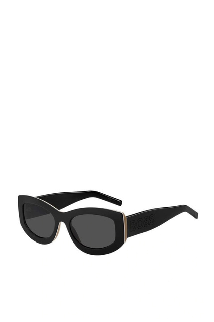 Солнцезащитные очки BOSS 1455/N/S|Основной цвет:Черный|Артикул:BOSS 1455/N/S | Фото 1