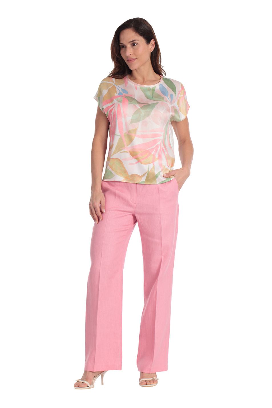 Женский Gerry Weber Футболка из вискозы с принтом (цвет ), артикул N61746 | Фото 3