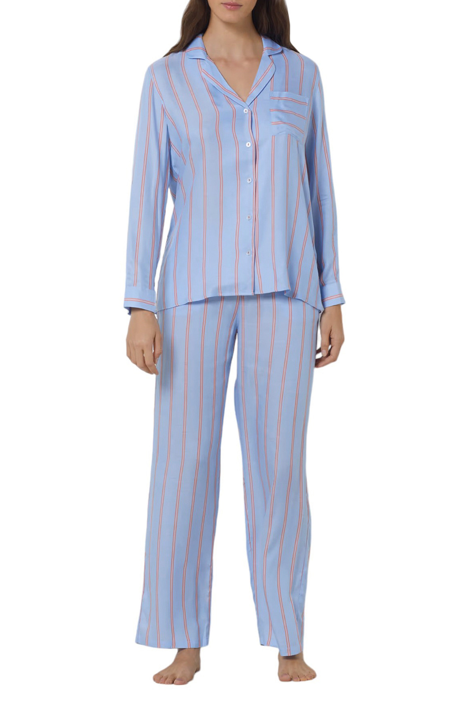 Женский Etam Пижамная рубашка SOFFIA с принтом (цвет ), артикул 6545562 | Фото 2