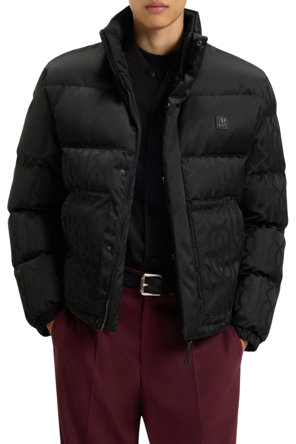 Куртка Balto с принтом|Основной цвет:Черный Мужской HUGO Куртка Balto с принтом (цвет ), артикул 50549096 | Фото 3