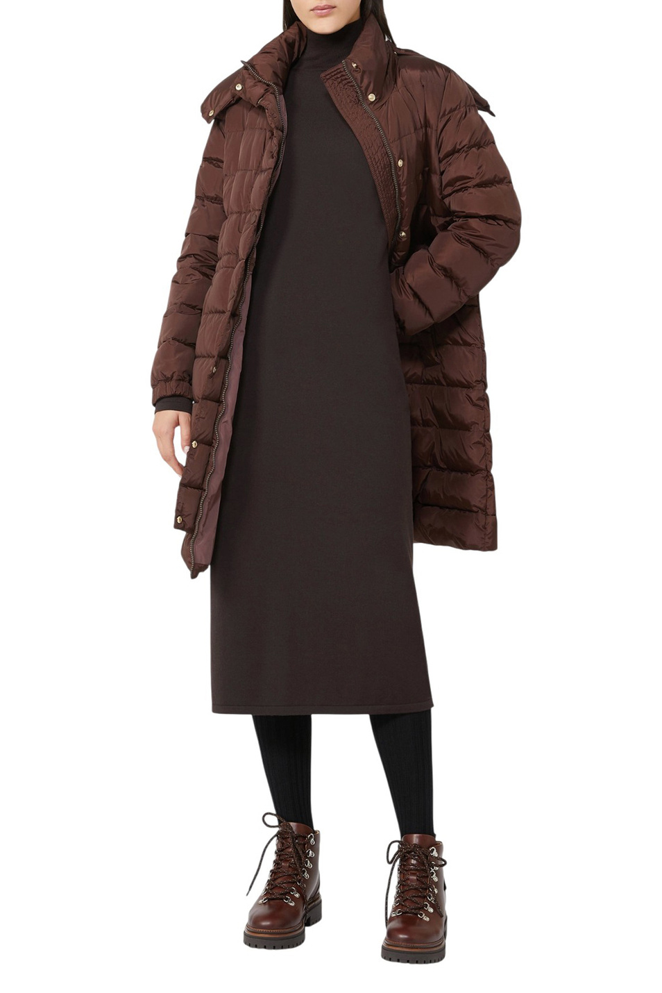 Женский Weekend Max Mara Платье OCROMA из смесовой шерсти (цвет ), артикул 2525326022 | Фото 2