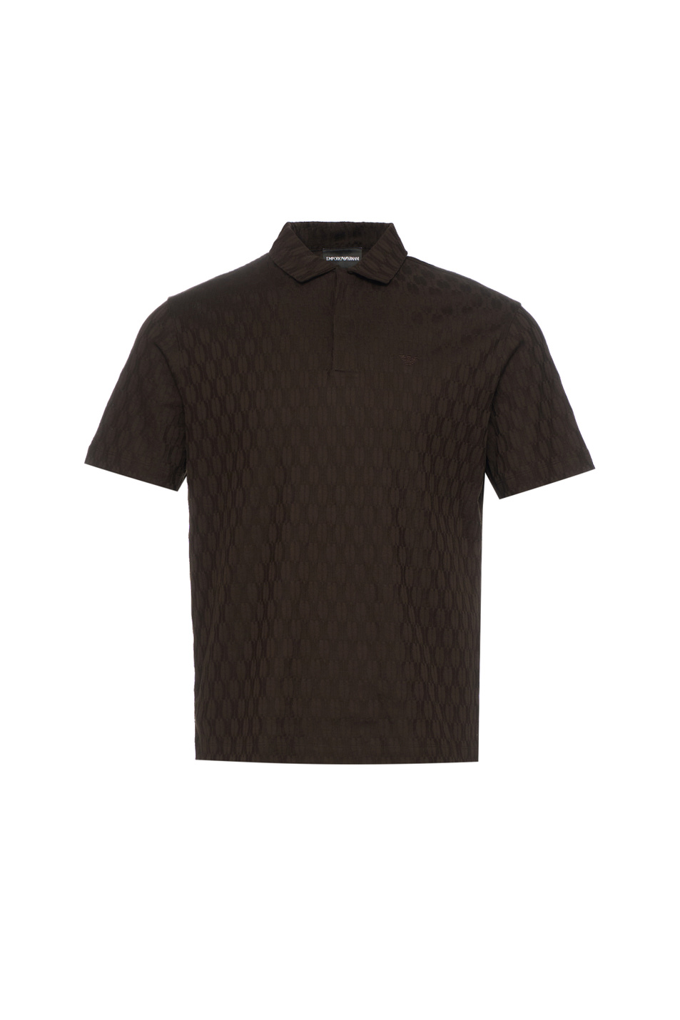 Мужской Emporio Armani Футболка-поло из натурального хлопка (цвет ), артикул EM005700-AF25298 | Фото 1