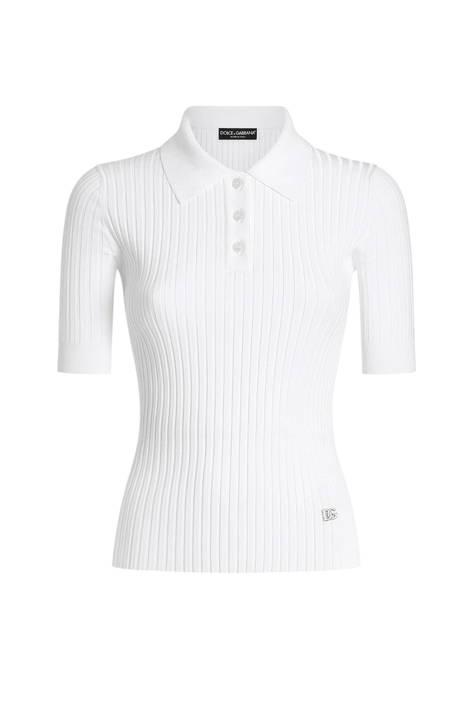 Женский Dolce & Gabbana Поло однотонное (цвет ), артикул FXZ29T-JFMZY | Фото 1