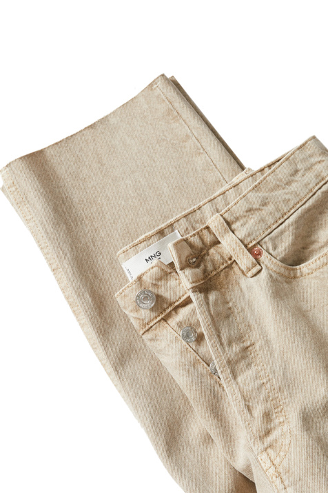 Mango Укороченные джинсы HAVANA2 с завышенной талией ( цвет), артикул 37065906 | Фото 5