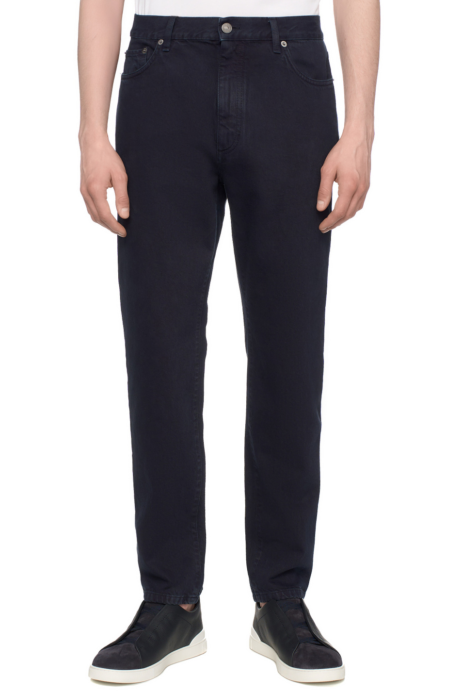 Мужской Zegna Джинсы из хлопка (цвет ), артикул UFIB9A9-CITY-B09 | Фото 4