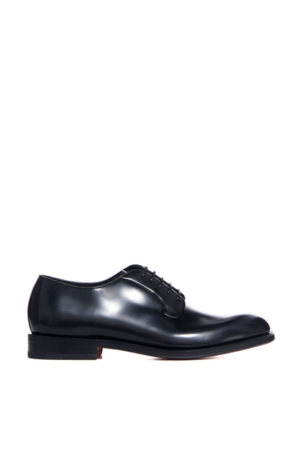 Туфли HAZYL из натуральной кожи на шнуровке|Основной цвет:Черный|Артикул:MCCG18395PD6BPOHN01 | Фото 1