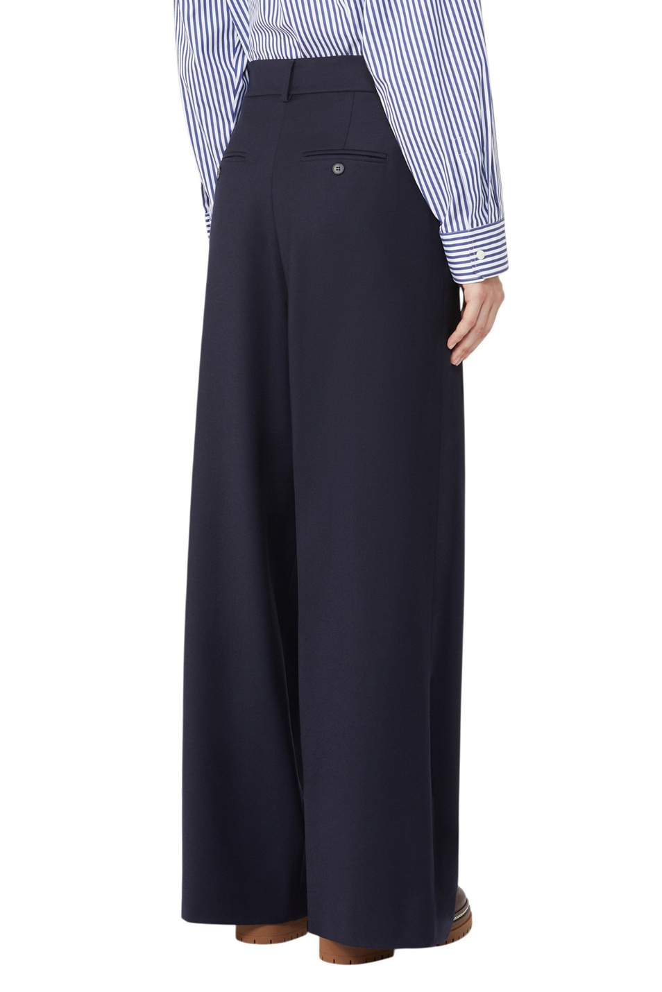 Женский Weekend Max Mara Брюки GLOBALE из шерсти (цвет ), артикул 2525136162 | Фото 5