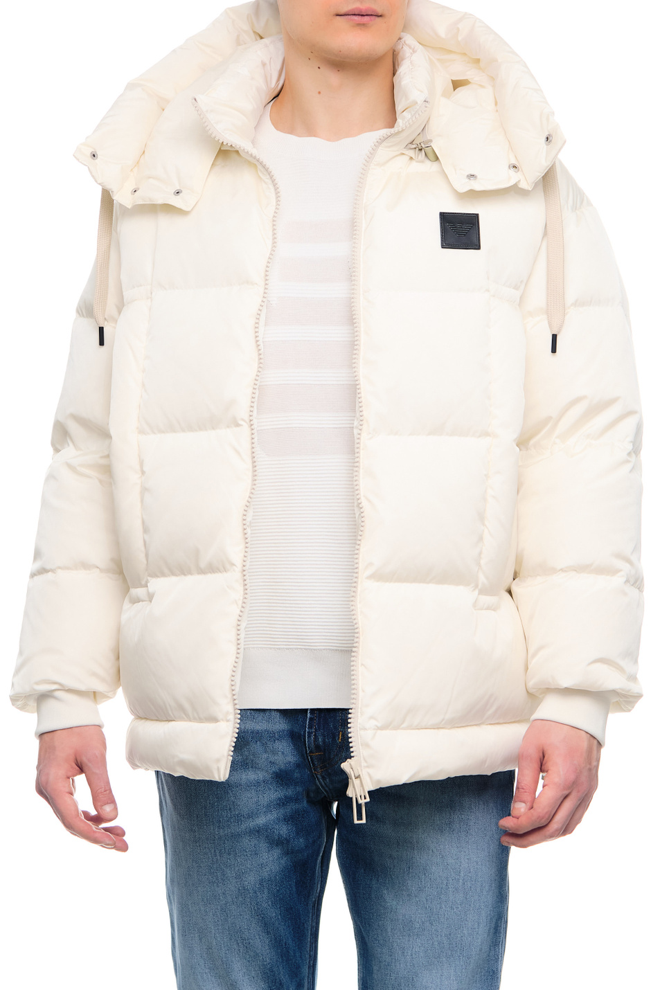 Мужской Emporio Armani Стеганая куртка со съемным капюшоном (цвет ), артикул 6L1BU4-1NQTZ | Фото 3