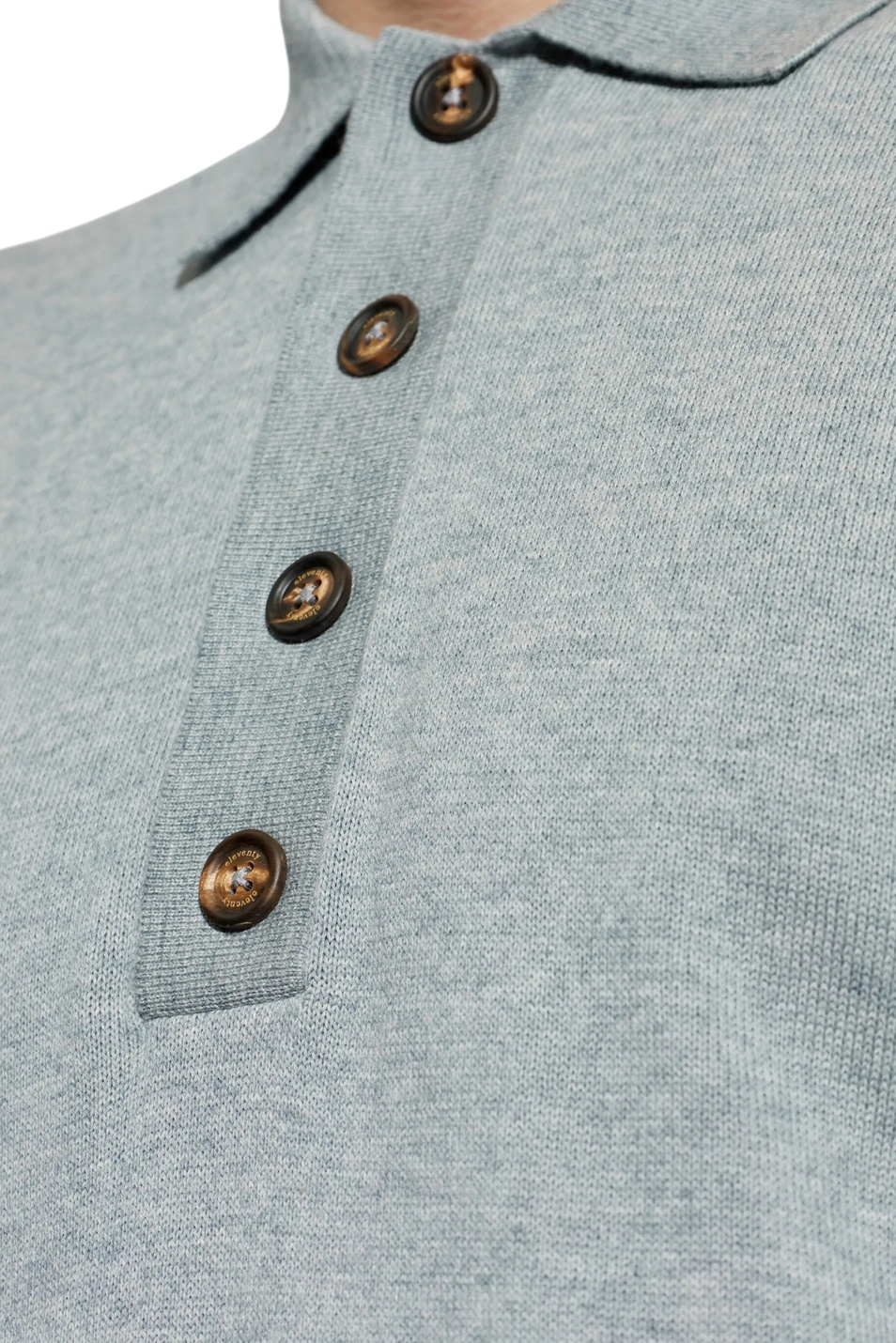 Мужской Eleventy Поло из хлопка и кашемира (цвет ), артикул M76MAGM32-MAG0K007 | Фото 6