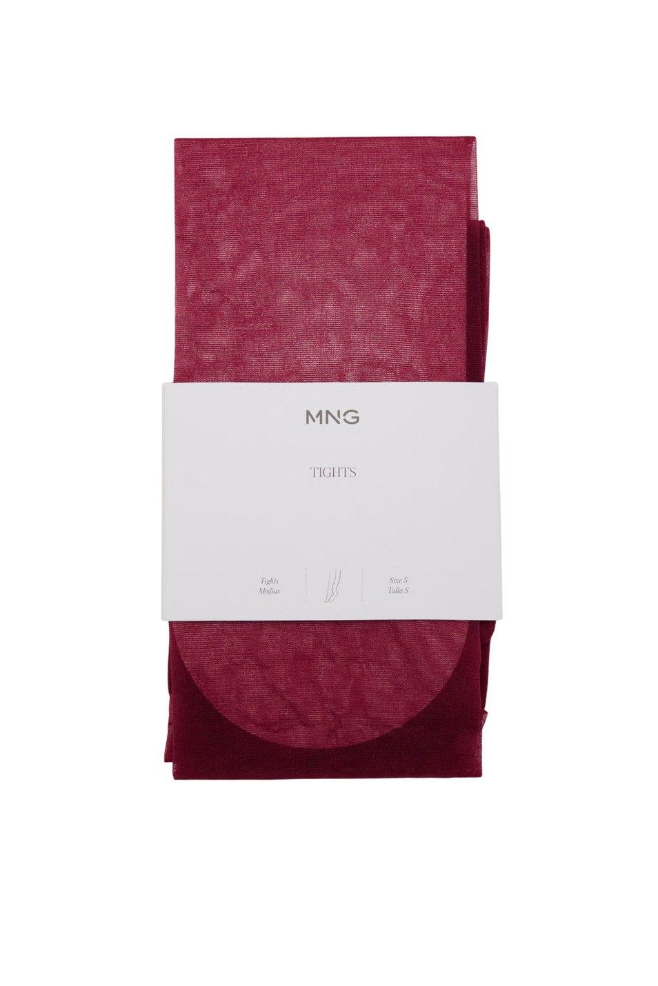 Колготки LIGHT|Основной цвет:Бордовый Женский Mango Колготки LIGHT (цвет ), артикул 17085991 | Фото 3