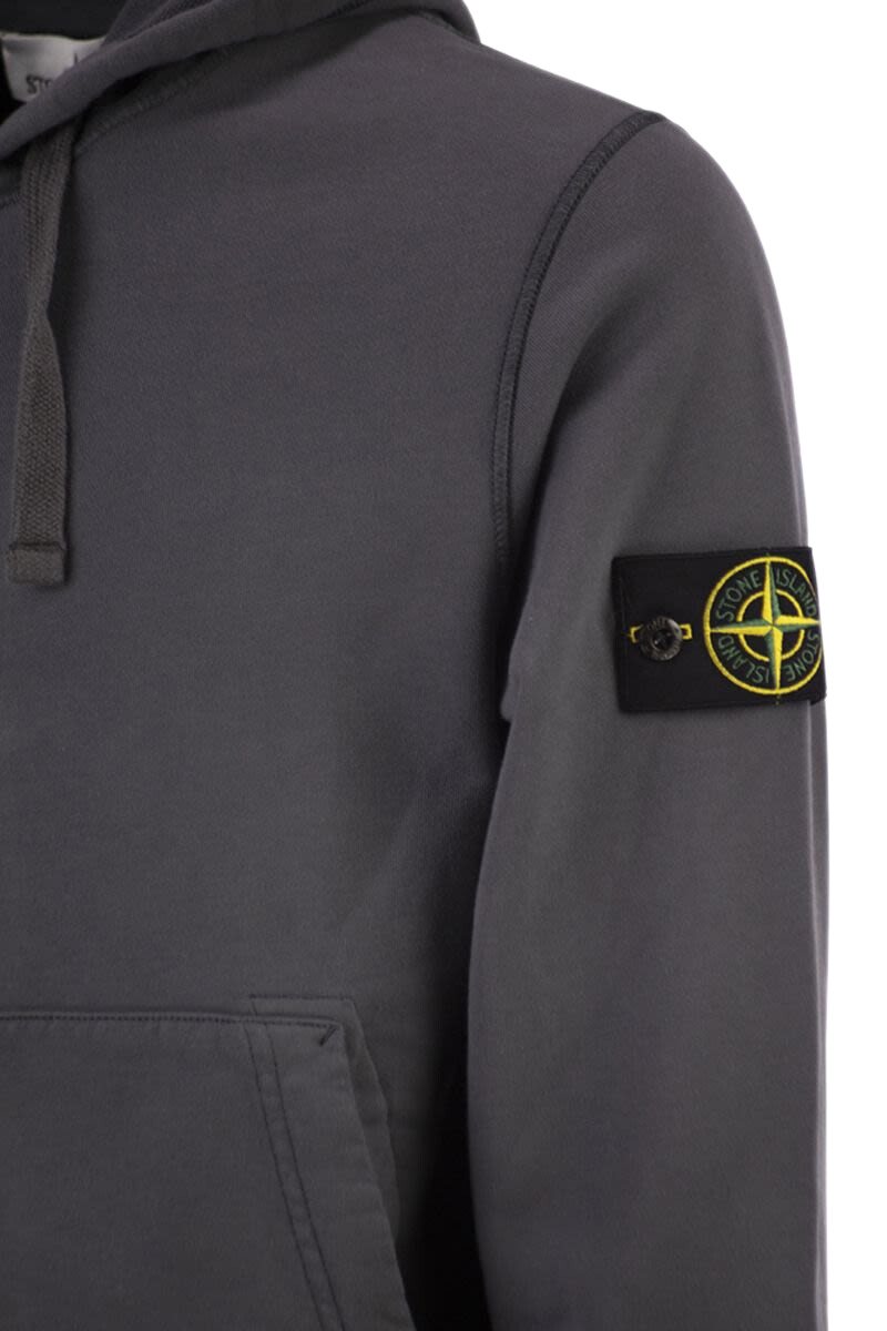 Мужской Stone Island Толстовка с капюшоном (цвет ), артикул L1S156100061-S0051 | Фото 4