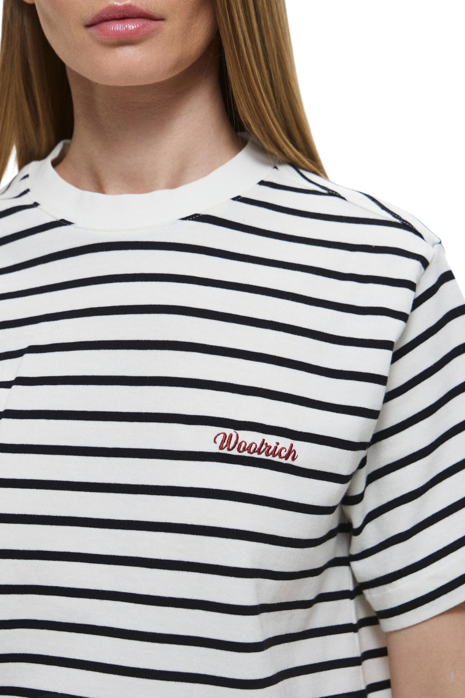 Женский Woolrich Футболка из хлопка (цвет ), артикул CFWWTE0106FRUT4004 | Фото 6