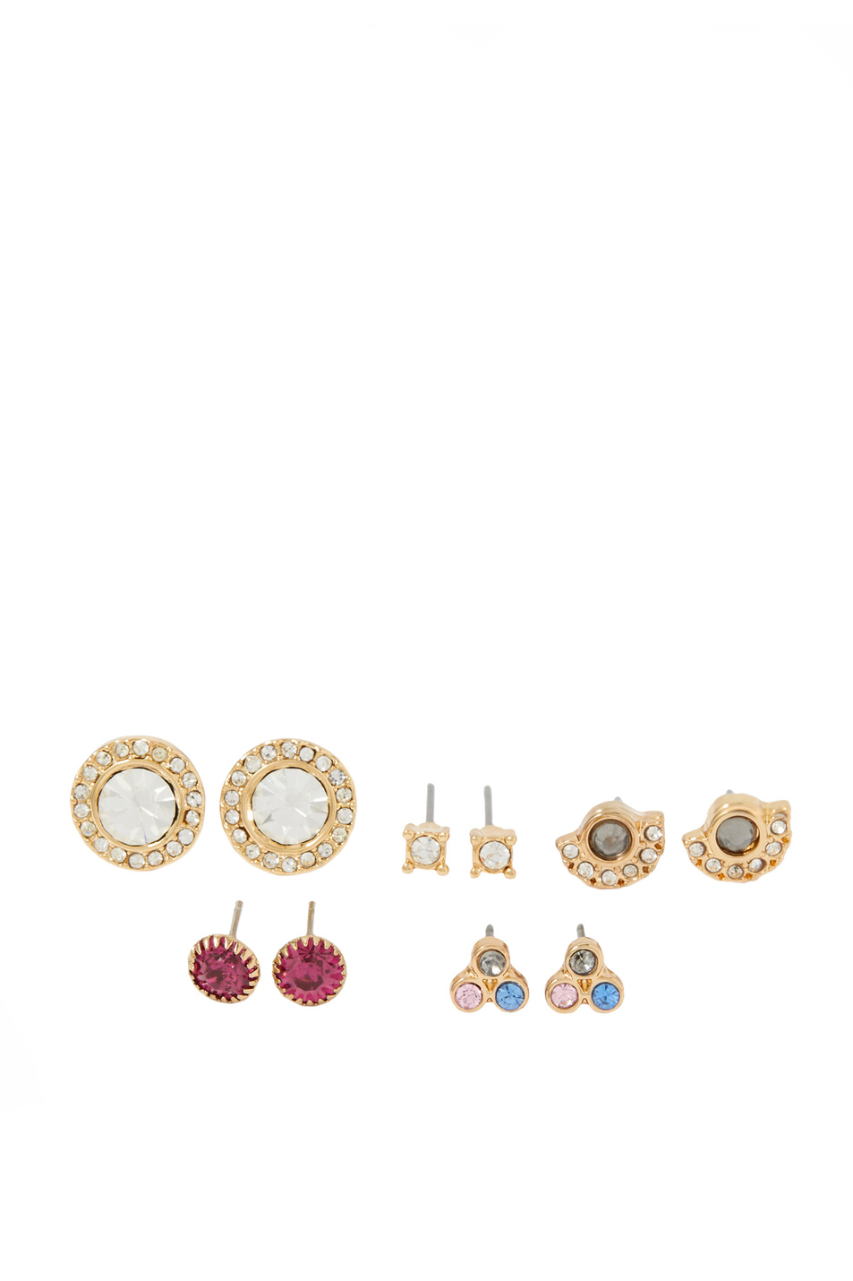 Женский Accessorize Набор серег с кристаллами (цвет ), артикул 281108 | Фото 1