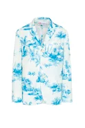 Женский Red Valentino Пиджак из натурального хлопка с принтом (цвет ), артикул 2R0CEC456SE | Фото 1