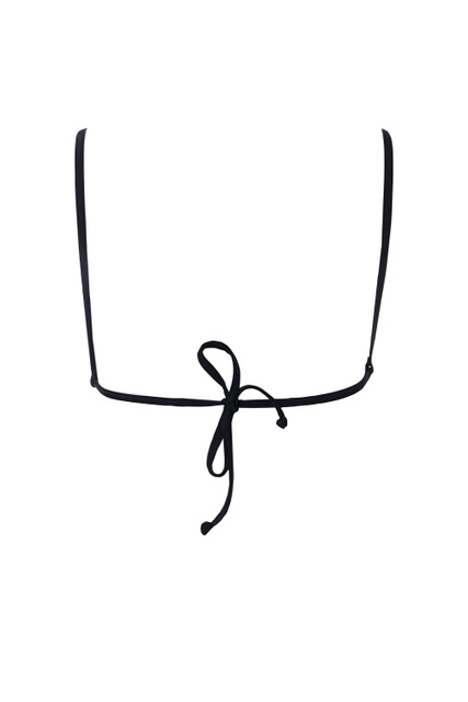 Бюстгальтер купальный с декором в виде цепи|Основной цвет:Черный|Артикул:A5730-5211 | Фото 2