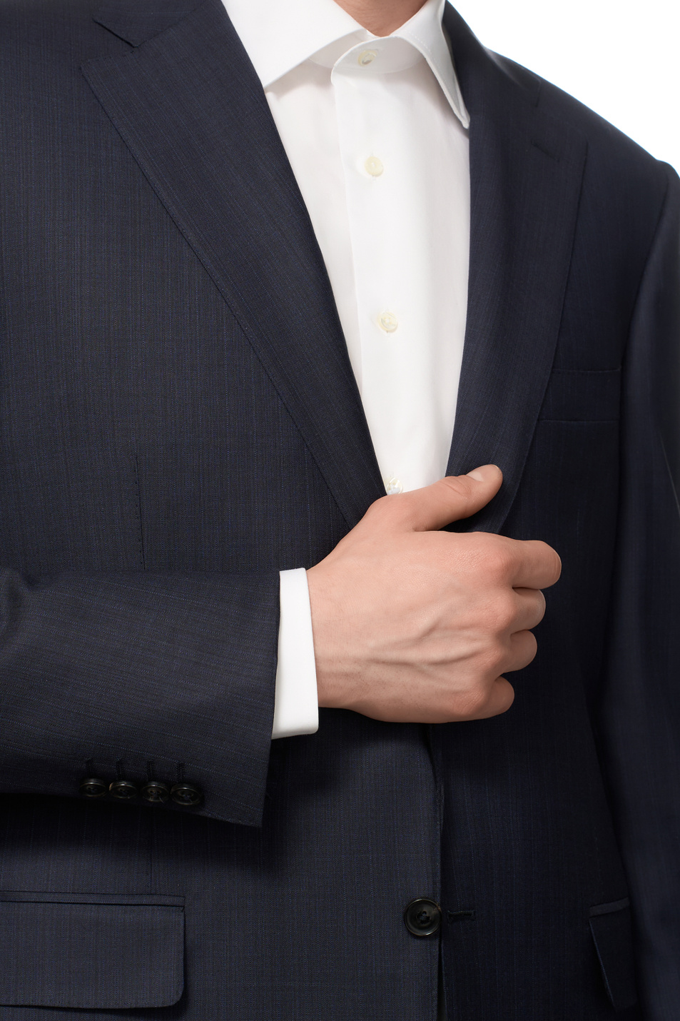 Мужской Canali Костюм из шерсти и шелка (цвет ), артикул E11220/19BX00570 | Фото 7