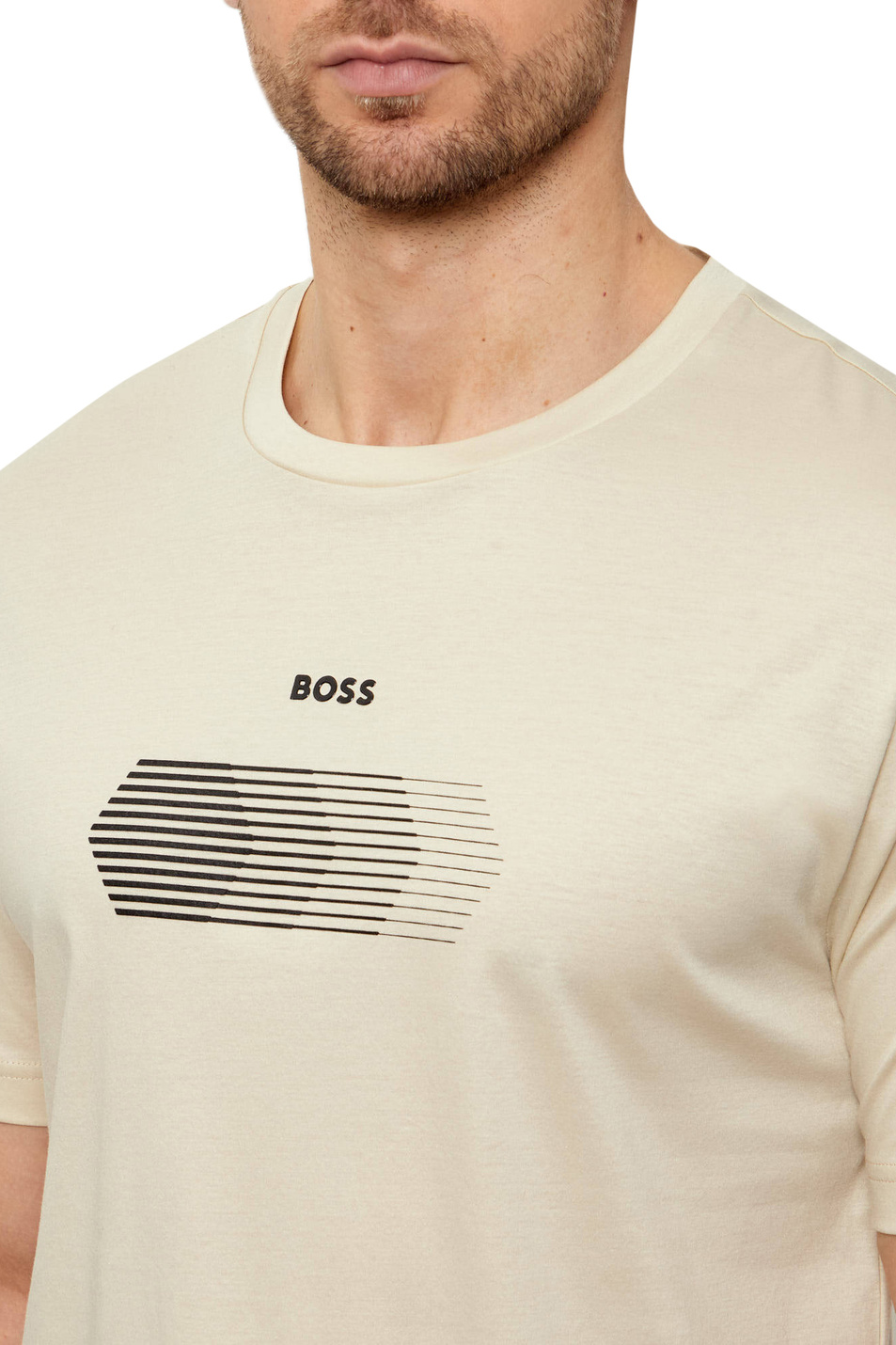 Мужской BOSS Футболка TS_Unity с принтом (цвет ), артикул 50554557 | Фото 6