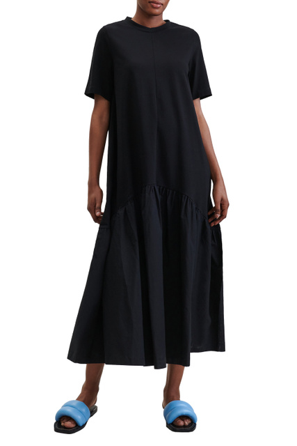 Платье MALASI свободного кроя|Основной цвет:Черный|Артикул:520107-60486 | Фото 2