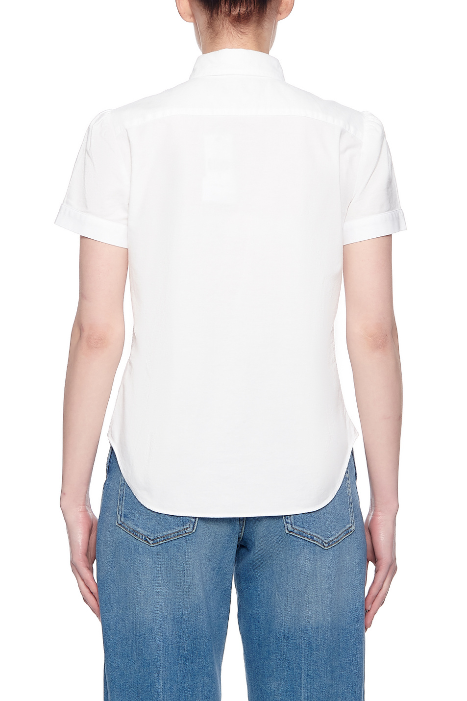 Polo Ralph Lauren Рубашка c коротким рукавом из натурального хлопка (цвет ), артикул 211812068001 | Фото 4